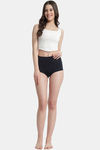 Bleeding Heart High Rise Full Coverage Boyshort - Navy Blue — thumbnail 5